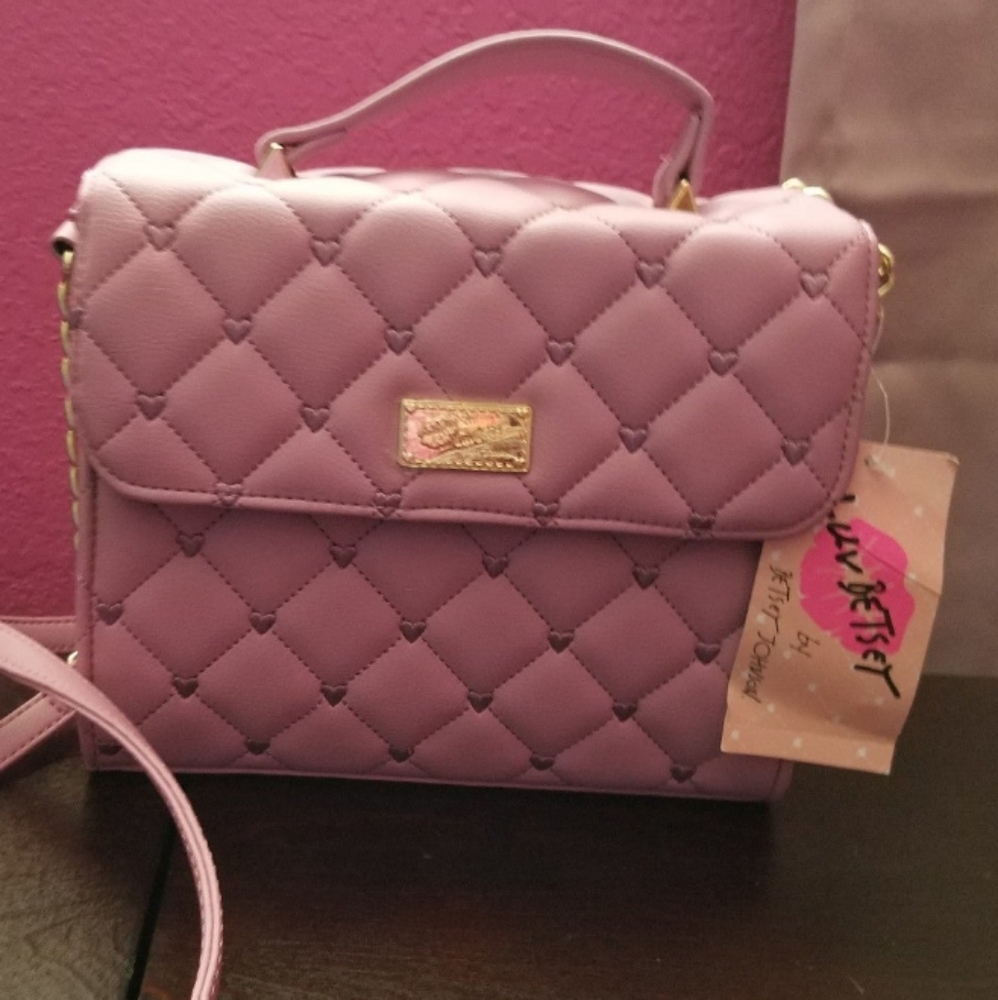 Betsey Johnson Hearts Crossbody Bag